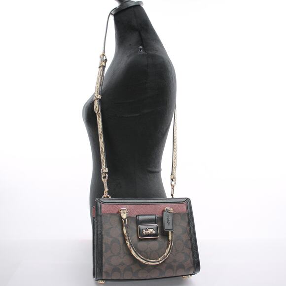 Coach Grace Carryall Signature Canvas Bag - Picture 6 of 8